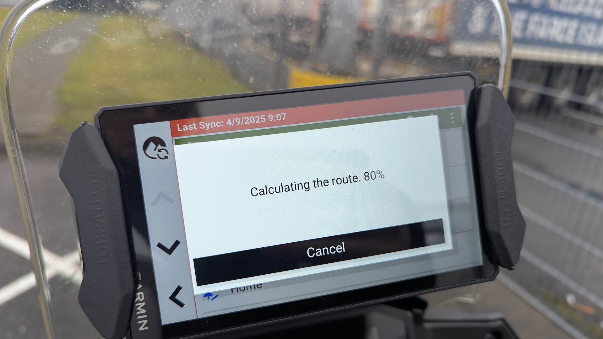Garmin at 80%