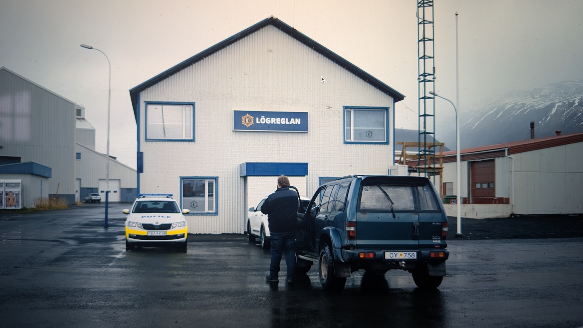 Trapped Police Station on TV Show
