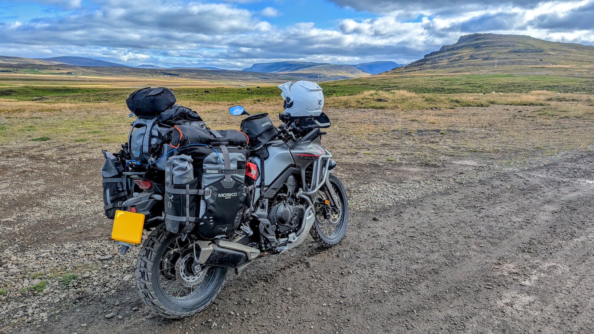 Gravel Road and Bike