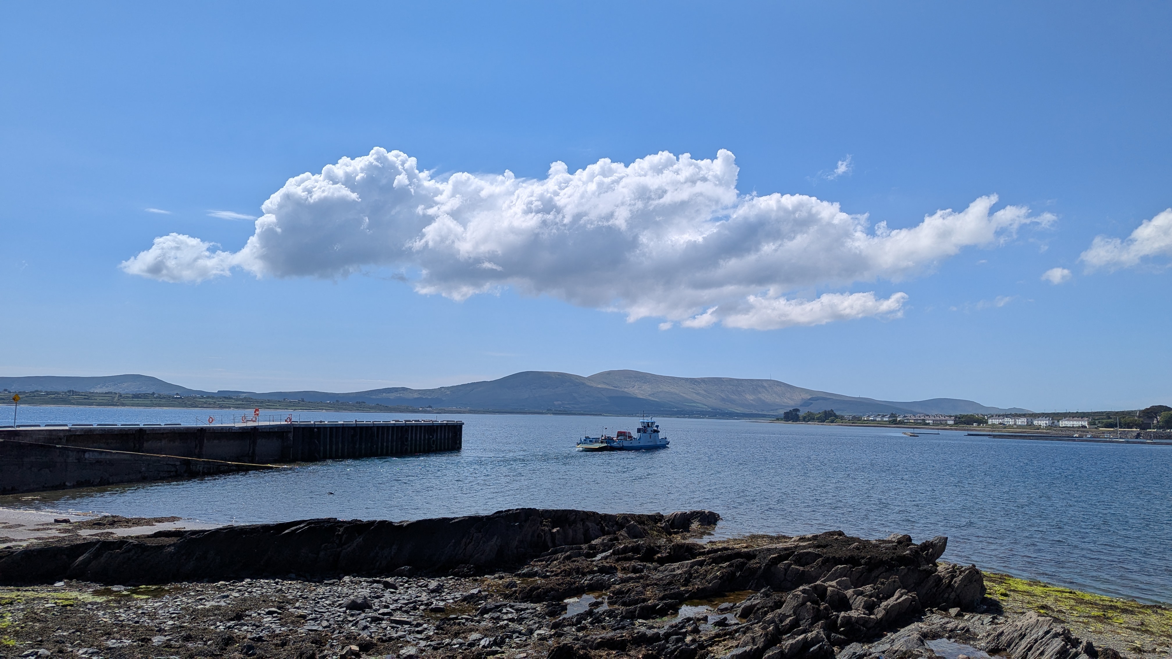 The Knightstown Ferry from Reenard Point