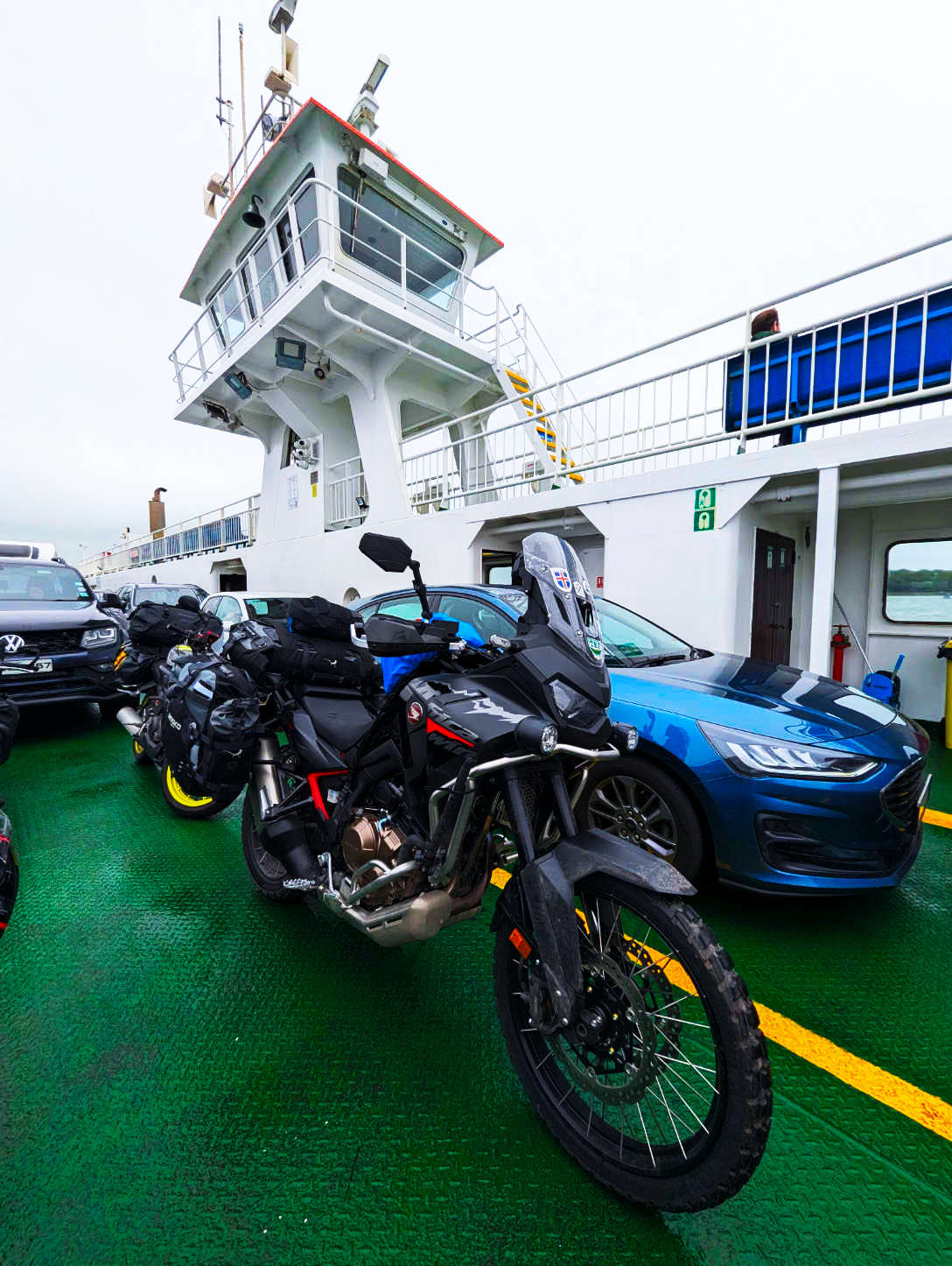 Bike on Shannon Ferry
